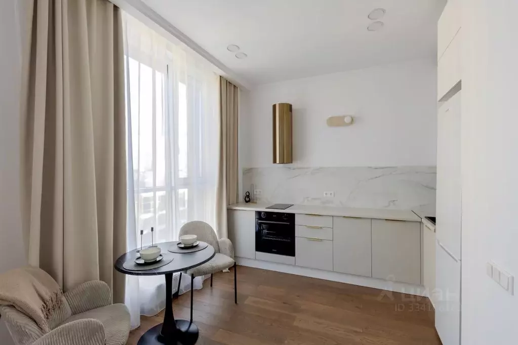Студия Москва ул. Мустая Карима, 12 (35.0 м) - Фото 2
