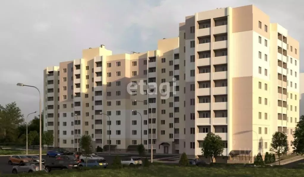 3-к кв. Калужская область, Калуга проезд 3-й Академический, 3 (72.8 м) - Фото 1