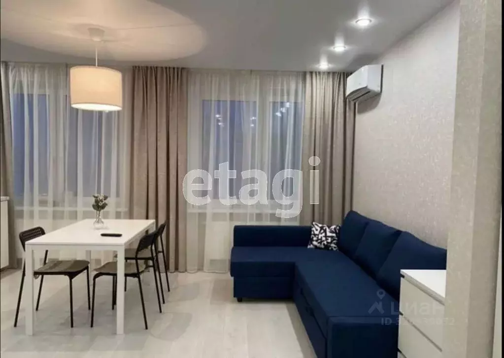 Студия Тюменская область, Тюмень ул. Газовиков, 34 (30.0 м) - Фото 2