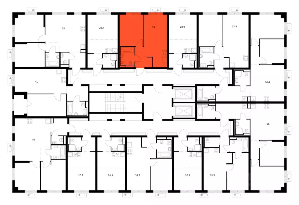 1-к кв. Ленинградская область, Всеволожский район, Заневское городское ... - Фото 2