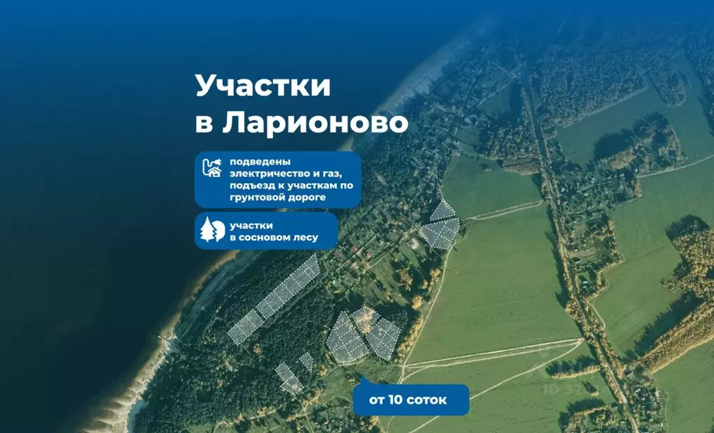 Участок в Ярославская область, Рыбинский муниципальный округ, д. ... - Фото 1