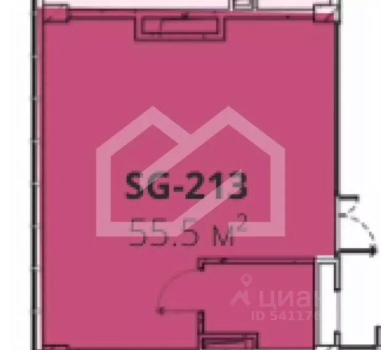 Помещение свободного назначения в Москва Дмитровский проезд, вл1Г (56 ... - Фото 2