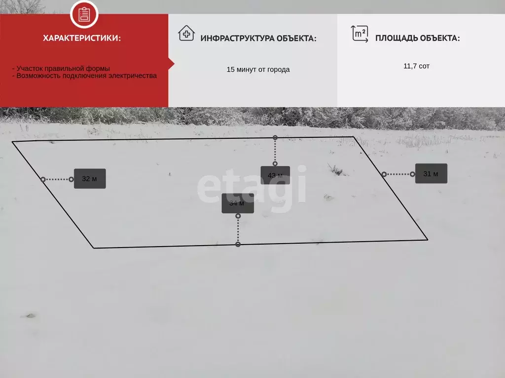 Участок, 11.8 сот., поселения (ижс) - Фото 1