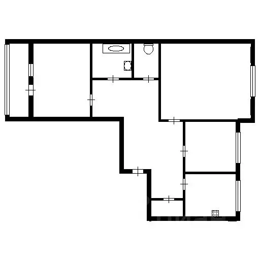 3-к кв. Челябинская область, Челябинск ул. Мамина, 5 (64.5 м) - Фото 1