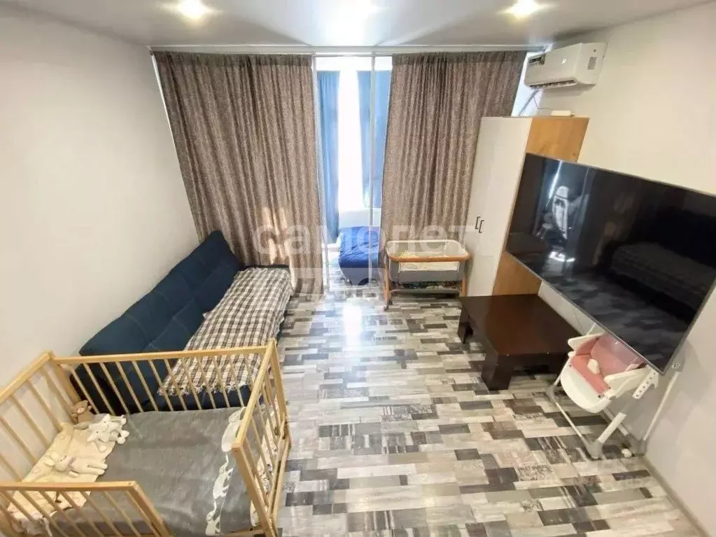 Студия Краснодарский край, Анапа ул. Толстого, 130к1 (28.0 м) - Фото 1