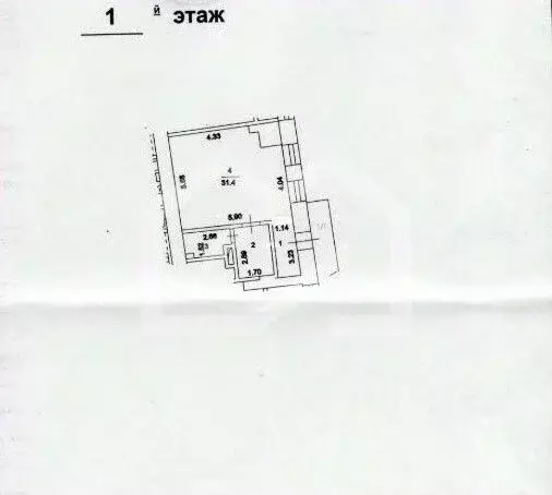 Торговая площадь в Москва Уланский пер., 19 (44 м) - Фото 2