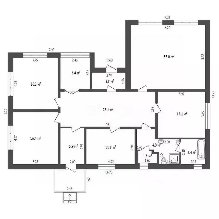Дом в Краснодарский край, Приморско-Ахтарский муниципальный округ, ... - Фото 2