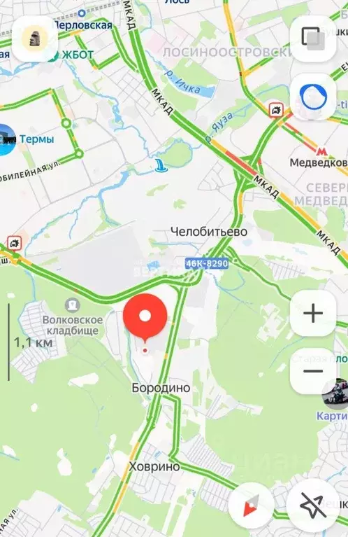Склад в Московская область, Мытищи городской округ, д. Сгонники ул. ... - Фото 1