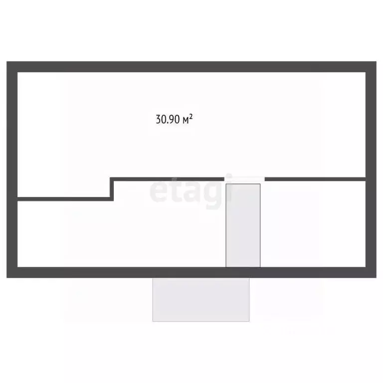 1-к кв. Ленинградская область, Всеволожский район, Заневское городское ... - Фото 2