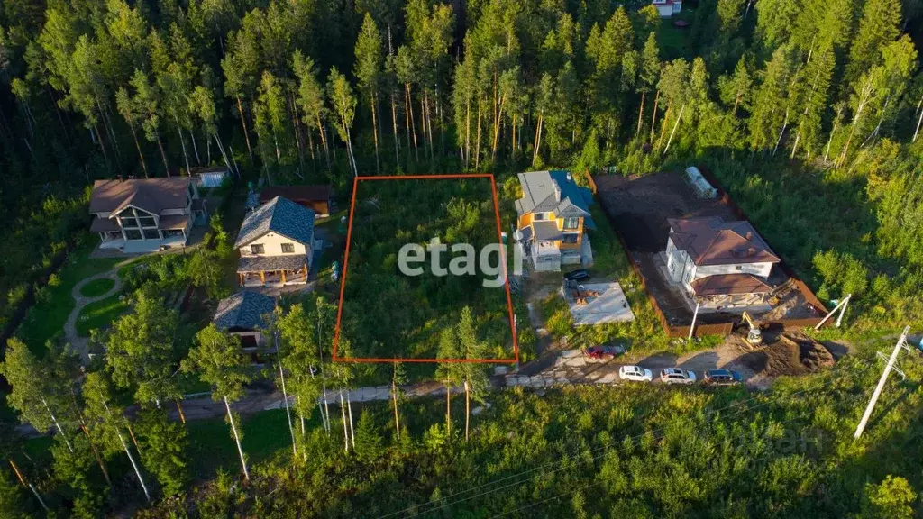 Участок в Санкт-Петербург пос. Парголово, Вокзальное ш. (12.0 сот.) - Фото 2