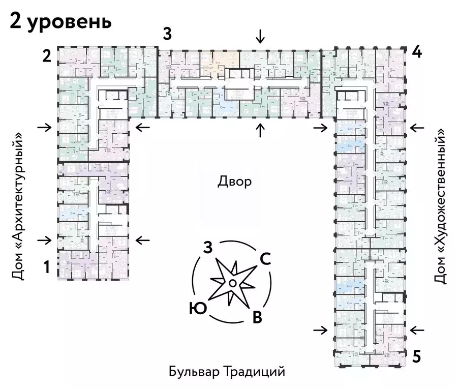 3-к кв. Тюменская область, Тюмень ул. Новоселов, 102 (57.95 м) - Фото 1