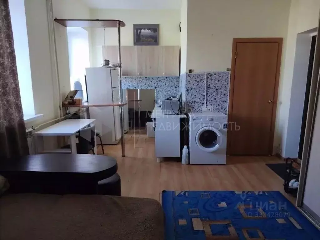 Студия Тюменская область, Тюмень ул. Бабарынка, 65 (22.6 м) - Фото 0