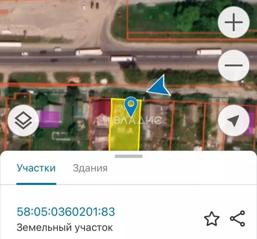 Участок в Пензенская область, Бессоновский район, с. Чемодановка ул. ... - Фото 2