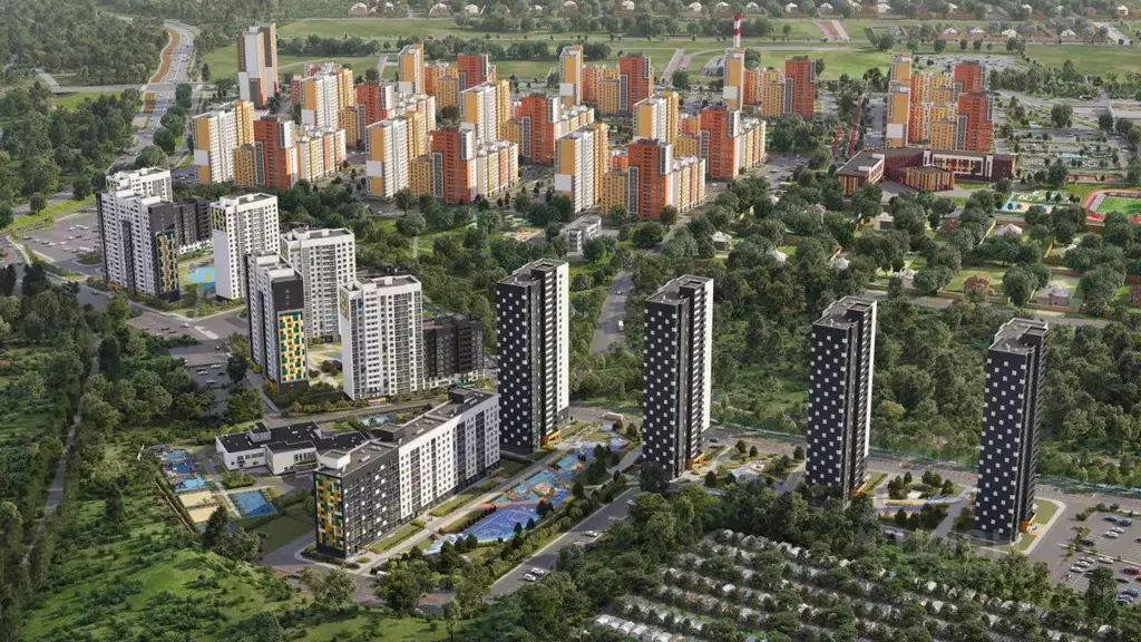 3-к кв. Нижегородская область, Нижний Новгород Кузнечиха Город жилой ... - Фото 2