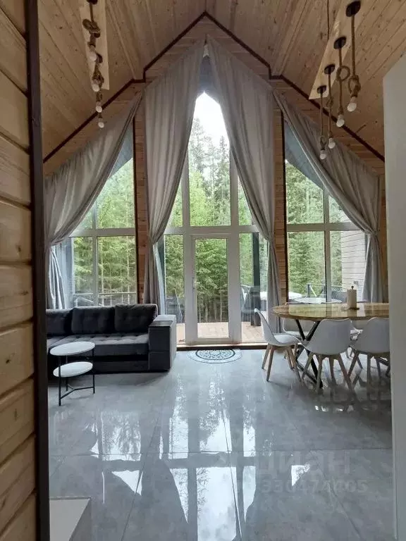 Дом в Карелия, Питкяранта ул. Сосновая, 10 (80 м) - Фото 1