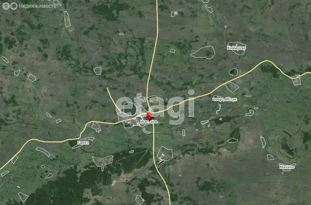 Участок в Исетское, улица Новосёлов (7.06 м) - Фото 1