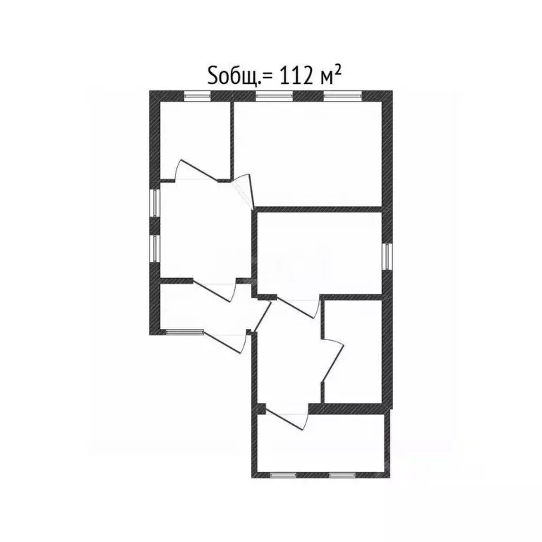 Дом в Брянская область, Трубчевский район, Телецкое с/пос, д. Красное ... - Фото 2