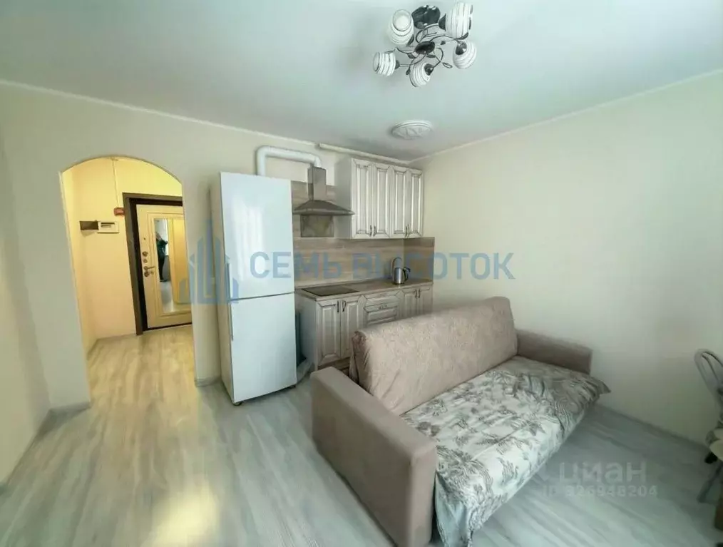 Студия Московская область, Домодедово Южный мкр, ул. ... - Фото 1