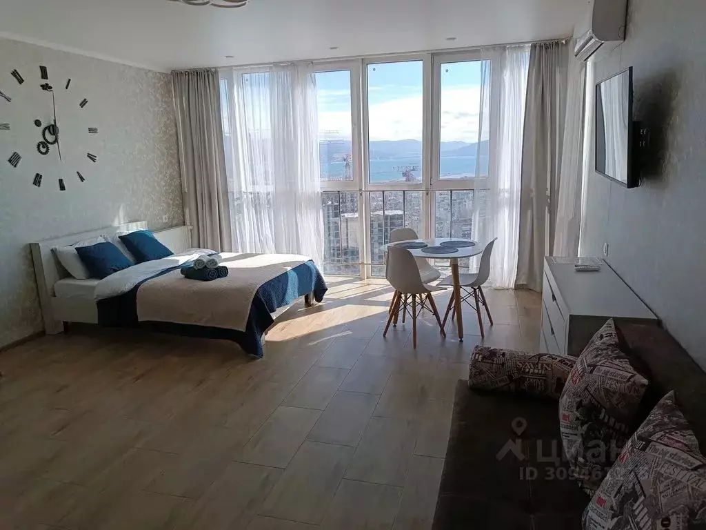 1-к кв. Краснодарский край, Новороссийск ул. Куникова, 55к2 (32.0 м) - Фото 0
