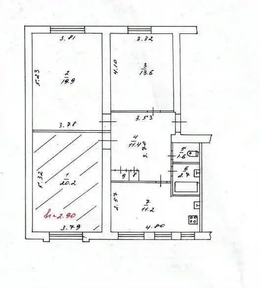 Комната Тверская область, Тверь Ржевская ул., 7 (20.2 м) - Фото 2