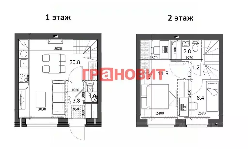 Таунхаус в Новосибирская область, Новосибирский район, Мичуринский ... - Фото 1
