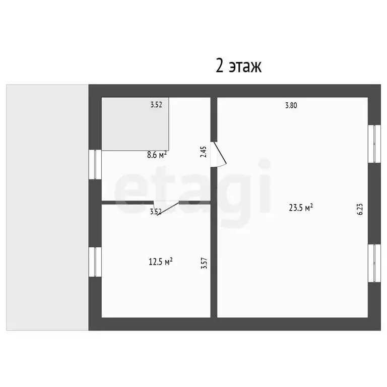 Дом в Тюмень, СНТ Рябинушка, Южная улица (102 м) - Фото 2