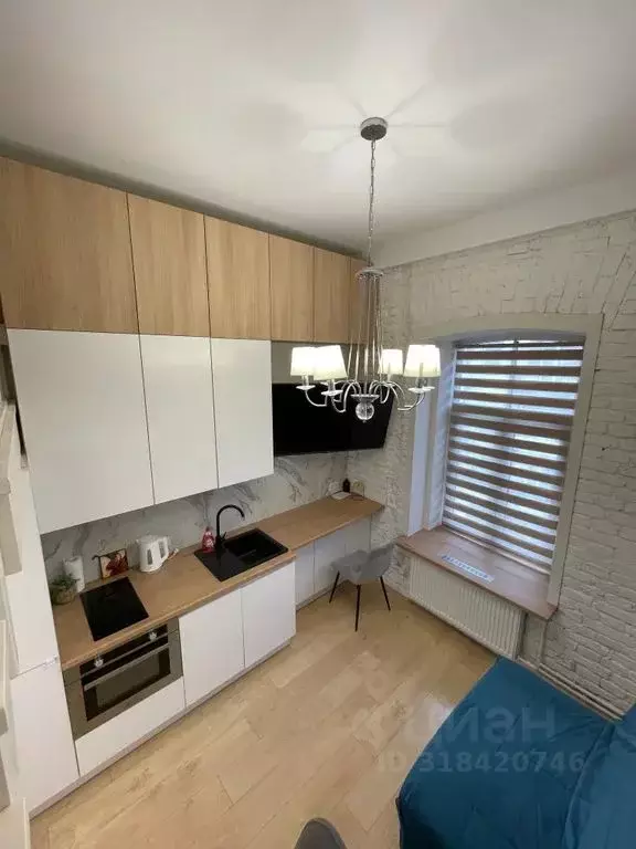 Студия Санкт-Петербург ул. Тюшина, 24 (27.0 м) - Фото 1