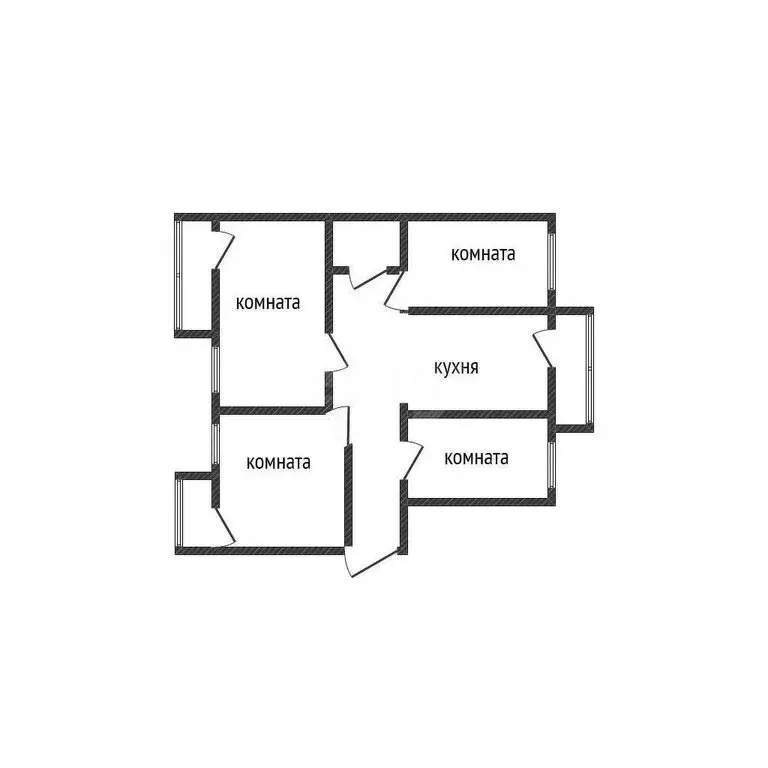 4-комнатная квартира: Краснодар, Сормовская улица, 10/2 (103 м) - Фото 0