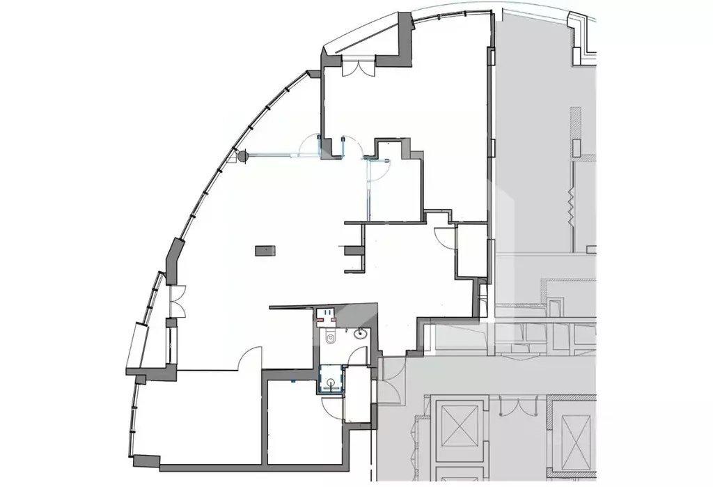 Помещение свободного назначения в Москва Поклонная ул., 3 (180 м) - Фото 2