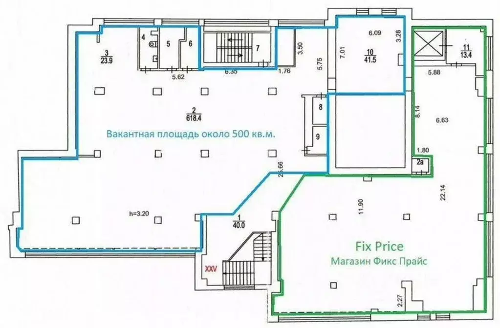 Помещение свободного назначения в Москва Братиславская ул., 16К1 (500 ... - Фото 1