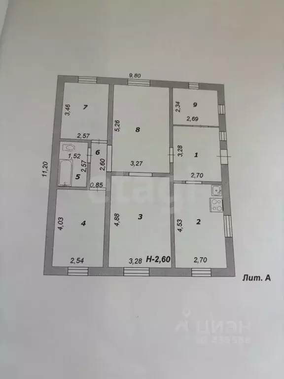 Дом в Белгородская область, Яковлевский муниципальный округ, Яковлево ... - Фото 2