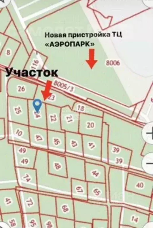 Участок в Брянская область, Брянск пл. Карла Маркса, 5 (6.5 сот.) - Фото 0