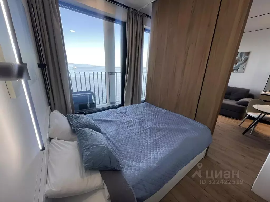 2-к кв. Приморский край, Владивосток ул. Мыс Кунгасный, 3Бс2 (40.0 м) - Фото 2