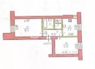 2-к кв. Ивановская область, Иваново 10-й проезд, 8 (48.0 м) - Фото 1