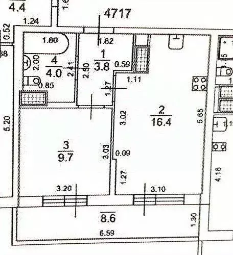 1-к кв. Санкт-Петербург ул. Плесецкая, 10 (34.0 м) - Фото 2