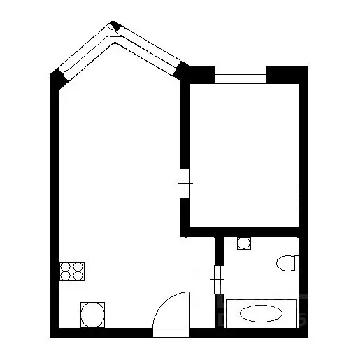2-к кв. Москва ул. Адмирала Макарова, 6Бк1 (42.0 м) - Фото 1