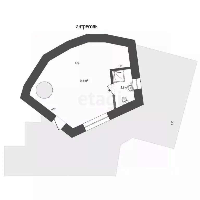 2-к кв. Московская область, Красногорск городской округ, д. Гаврилково ... - Фото 2