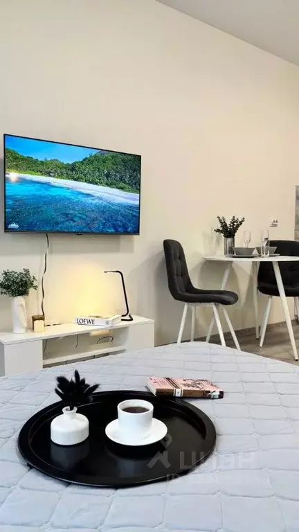 Студия Тюменская область, Тюмень ул. Газовиков, 38к2 (29.0 м) - Фото 1