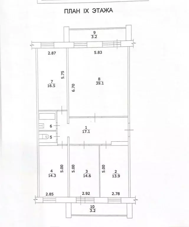 4-комнатная квартира: Набережные Челны, посёлок ЗЯБ, улица Хади ... - Фото 1