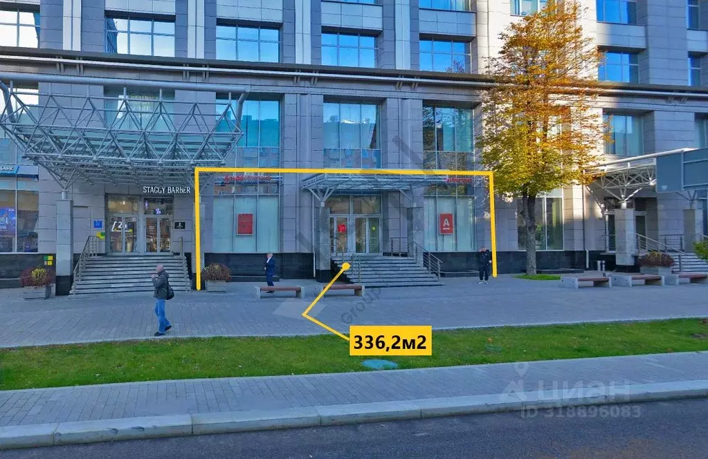 Помещение свободного назначения в Москва Звенигородское ш., 18/20к1 ... - Фото 0