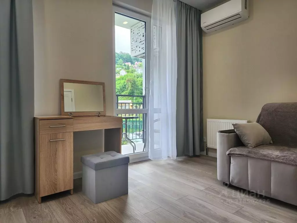 Студия Краснодарский край, Сочи ул. Искры, 88к2 (30.6 м) - Фото 0