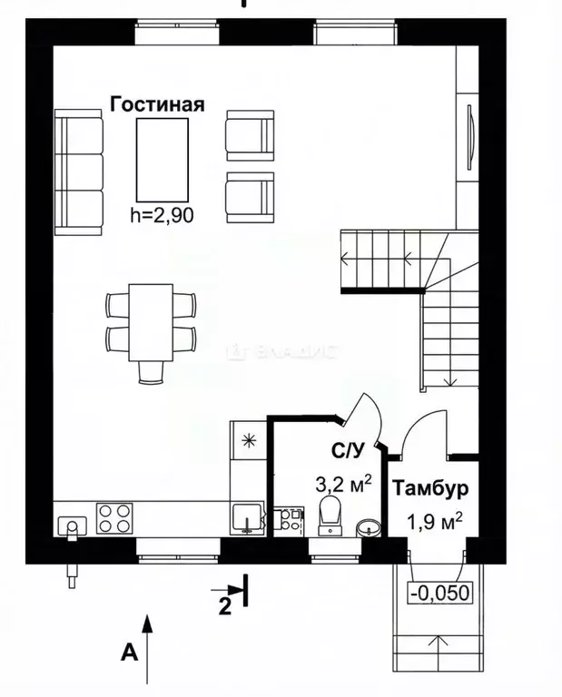 Дом в Нижегородская область, Нижний Новгород д. Черемисское, ул. 1-я ... - Фото 2
