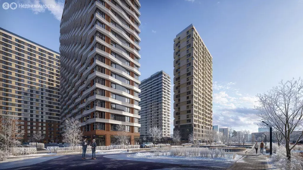 1-комнатная квартира: Красногорск, жилой комплекс Квартал Строгино, к1 ... - Фото 2