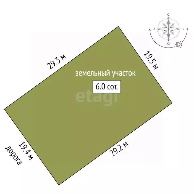 Участок в Ямало-Ненецкий АО, Новый Уренгой  (6.0 сот.) - Фото 1