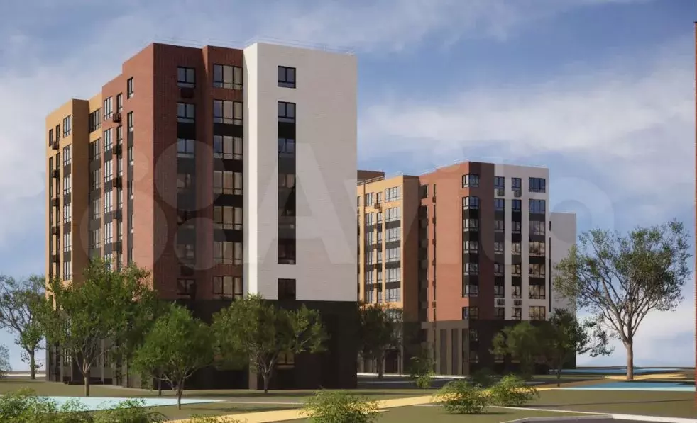 Квартира-студия, 27,3 м, 3/9 эт. - Фото 1