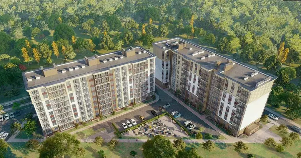 1-к. квартира, 41 м, 2/8 эт. - Фото 1
