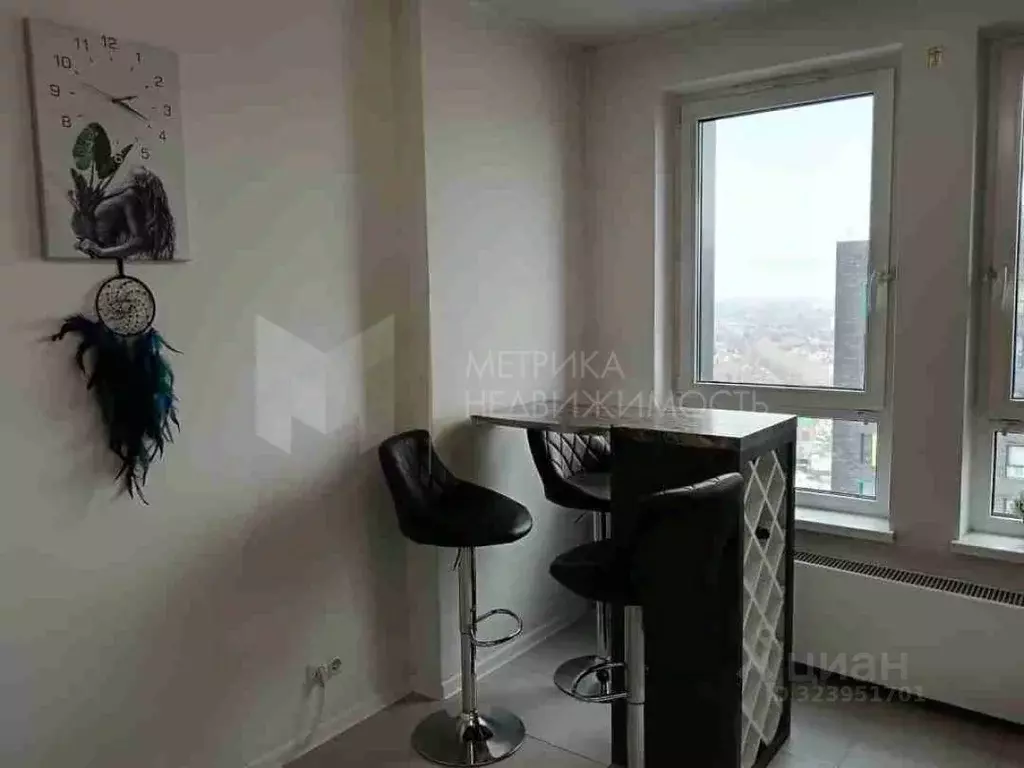 1-к кв. Тюменская область, Тюмень Полевая ул., 117к6 (33.9 м) - Фото 1