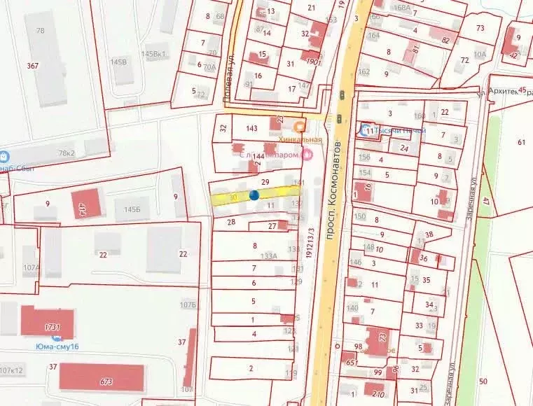 Участок в Свердловская область, Екатеринбург просп. Космонавтов (7.3 ... - Фото 1