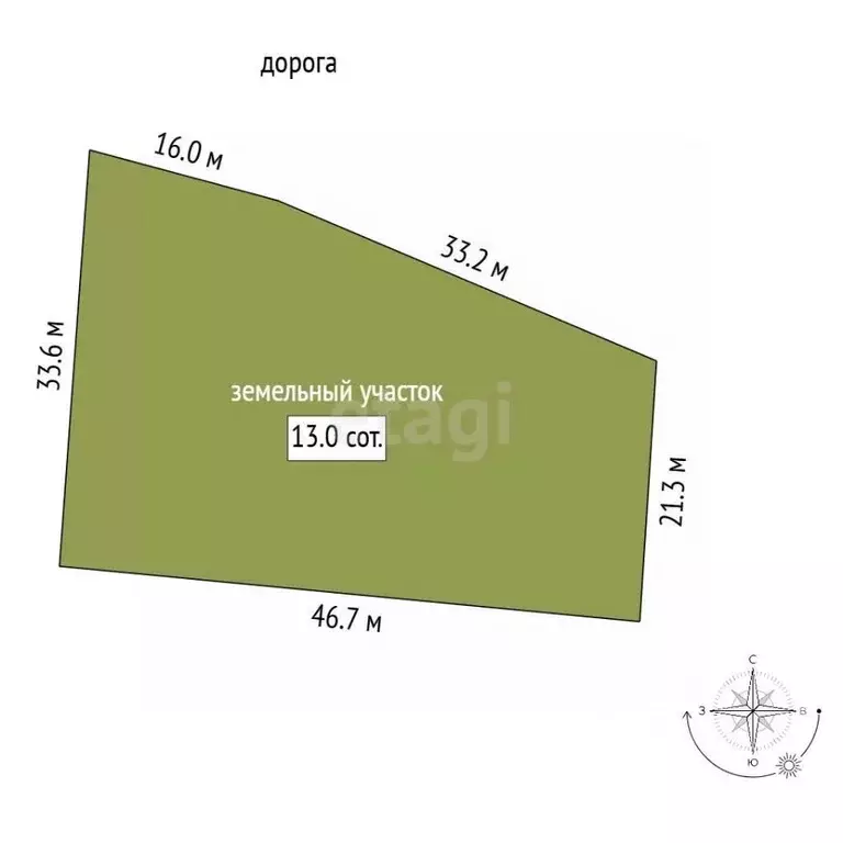 Участок в Ленинградская область, Лужский район, пос. Скреблово  (13.0 ... - Фото 1