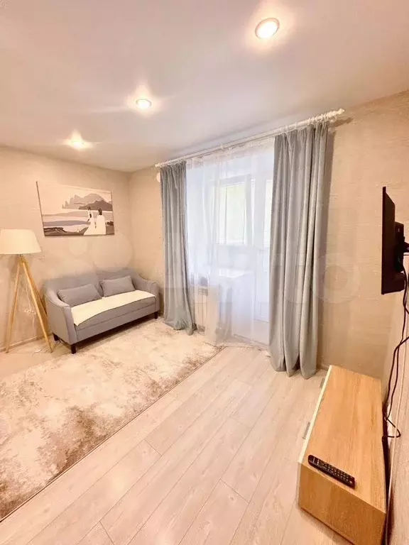 1-к. квартира, 34 м, 1/14 эт. - Фото 1